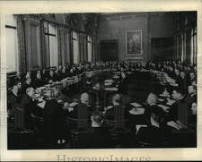 1935 Press Photo The First Session of the London Naval Conference of 1935 picture