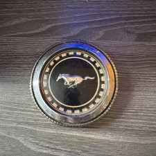 Vintage 1969-1970 Ford Mustang Gas Cap Chrome Running Horse Emblem OEM picture