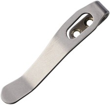LynchNW Stonewash-Finish Titanium Clip For Much 5 / Compatible ProTech Knives picture