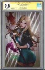 MUFFY THE PIMP SLAYER #1 CGC 9.8 SS SIGNED LESLEY LEIRIX LI VIRGIN VARIANT POP 1 picture