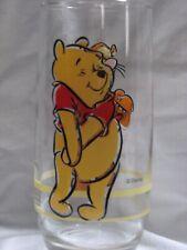 Vintage Disney Winnie the Pooh And Tigger  6” Glass picture