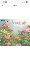 New Lang Brands,  Songbirds 2027 Wall Calendar by Susan Bourdet Birds picture