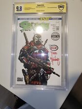 Spawn #350 Todd McFarlane Signed Retailer Thank You Cover Variant Cbcs 9.8 picture