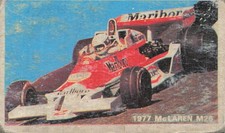 Mclaren M26 Marlboro F1 Grand Prix Race Car Japanese Menko Card 5569 1977 picture