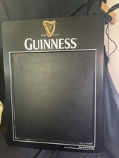 2010 GUINNESS BLACK CHALK BOARD SIGN 18 X 24” picture