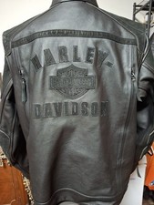 Harley-Davidson Men's Challenger Waterproof Leather Riding Jacket 2XL 97063-11VM picture