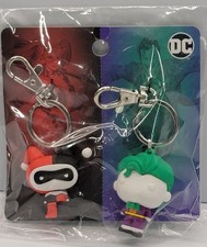 Salesone DC Joker and Harley Quinn Keychain Set of 2 New in Package picture
