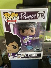 Funko Pop Vinyl: Prince (Purple Rain) - FYE (Exclusive) #79 And Diamond Glitter picture