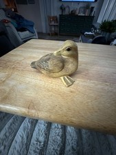 Vintage 1984 Vincent Giannetto Farm Pond Puddlers Baby Duck Figurine picture