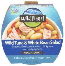 Wild Planet Salad Tuna White Bean 5.6 OZ picture