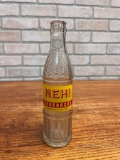 Vintage NEHI Beverages Soda Pop Glass Bottle 7 Fl Oz Menominee, MI picture