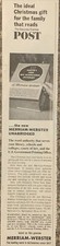 1966 Merriam-Webster PRINT AD Unabridged Dictionary Third International VTG 60s picture