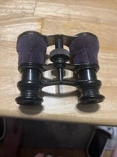 Antique Jumelle Chevalier Paris Brass Opera Viewing Glasses Binoculars Velvet picture