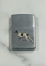 1995 Zippo - English Pointer Scene - MINT No Box RARE picture