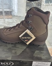 British Army AKU Pilgrim High Liability Goretex Combat Boots Brown - New Size 8m picture