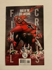 Final Crisis Rage Of The Red Lanterns #1 DC Comics 2008 picture