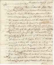 Hartford Mills Supplied Suits For Washington, Adams Unable To Locate Cotton picture