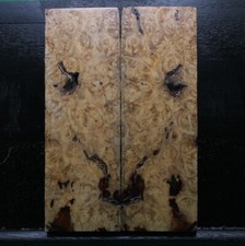 Stabilized Amboyna Burl - Extra Thick - Knife Making Handle Material picture