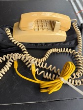 Vintage AT&T Beige Push Button Wall Desk Telephone Landline Phone CS2554BMPF picture