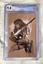Only 200 Exist Lowest $ Hughes Red Sonja Empire Of The Damned #5 CGC 9.8 NM picture