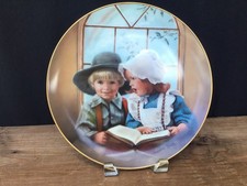 Little Tutor, 1983 Reco, Collectible Plate, by Sandra Kuck picture