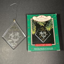 Vintage 1987 Hallmark Keepsake Ornament 12 Days of Christmas Four Colly Birds #4 picture