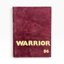 Granite City Illinois Senior High School 1986 Yearbook Warrior 86  picture