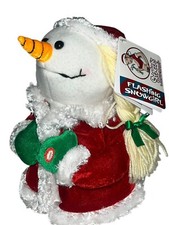 NWT Spencer’s Naughty “Flashing” Snowgirl Christmas Snowman RARE WORKS 2009 picture