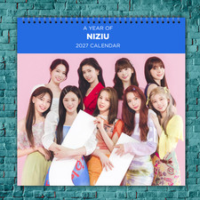 NiziU 2027 Wall Calendar 12 Month Celebrity Photo Fan Collectible picture