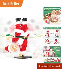 Inverted Breakdancing Santa: Animated Musical Toy for Christmas Cheer picture