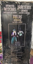 Stirring Up Trouble Animated Witch Decoration picture
