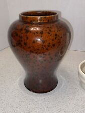 HAEGER Brown Tortoise Urn Vase picture