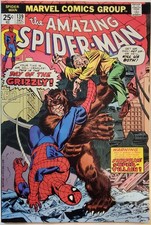 Amazing Spider-Man #139 NM- 1st App. of GRIZZLY 1974 High Grade W/Man-Wolf MVS picture