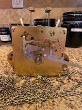 Hermle 451-050 85 cm Grandfather Clock Movement for Parts/Repairs (76) picture