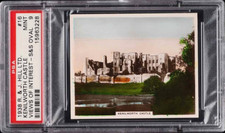 1938 PSA 9 Pop 1 Kenilworth Castle #16 - R & J Hill S&S Oval VIEWS OF INTEREST picture