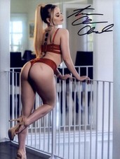 Anna Claire Clouds Signed Autograph Sexy Adult 8x10 Model Photo with Proof & COA picture