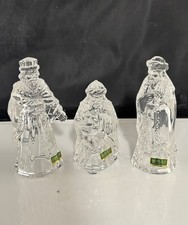 Marquis by Waterford Crystal Nativity 3 Piece Set Wise Man w/ Box picture