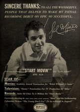 Sal Mineo - Actor Singer Ad from 1957 - Ad Image Reprint picture
