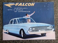 FORD FALCON XK  BROCHURE +THE WAGONS  INCL  ''RARE'' COLOUR & UPHOLSTERY CHART picture