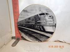 B.N.S.F. Railway Safety Award Plate-1937 Super Chief Pictured #41368 picture