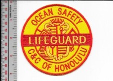 Retro Surfing Hawaii Lifeguard City & County of Honolulu Ocean Safety NO TARIFF picture