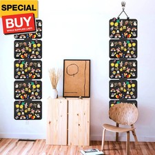 ⭐2-DAY SALE⭐ LOT OF (2) PIN COLLECTION DISPLAY BOARD HANGING / FOLDING STORAGE picture