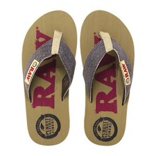 NEW RAW Rolling Papers FLIP FLOP Sandals MENS SIZE 9 US picture