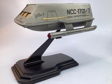 Star Trek Pewter Galileo II Shuttle Franklin Mint 1994 7LX4.5WX2H  picture
