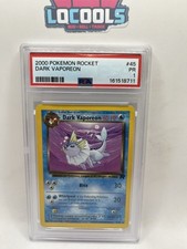 2000 Pokemon Rocket - #45 Dark Vaporeon - PSA 1 PR picture