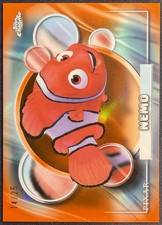 2026 Topps Chrome Disney Pixar #88 Nemo Orange Refractor /25 Color Match picture