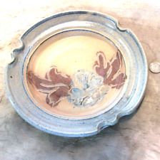 Unique Signed Catherine Cariaso Studio Pottery Art Stoneware Ashtray picture