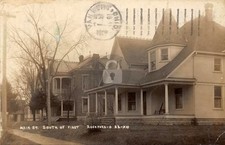 Rockford OH Ohio c1910 Main Street South RPPC Photo Postcard COPY picture