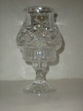 vtg Crystal Fairy Lamp Candle Holder picture
