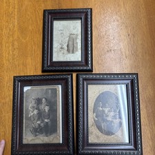 Antique Vintage Framed Photographs of families. Late 1800’s early 1900’s picture
